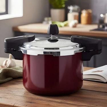 Imagem de Panela de Pressão Tramontina Torino 4,5L Indução Revestimento Cerâmico