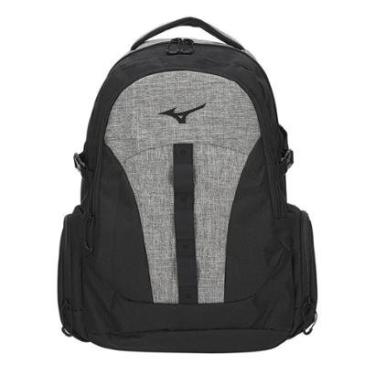 Imagem de Mochila Mizuno Kobe New Cinza Mescla e Preto - Unissex-Unissex