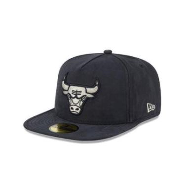 Imagem de BONE NEW ERA 59FIFTY A-FRAME CHICAGO BULLS NBA PRETO-Masculino