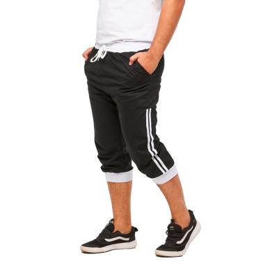 Imagem de Bermuda De Moletom Treino Hip Hop Dance Jogging-Masculino