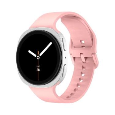Imagem de Pulseiras De Silicone Para Samsung Galaxy Watch 8 Classic 44mm 40mm 46