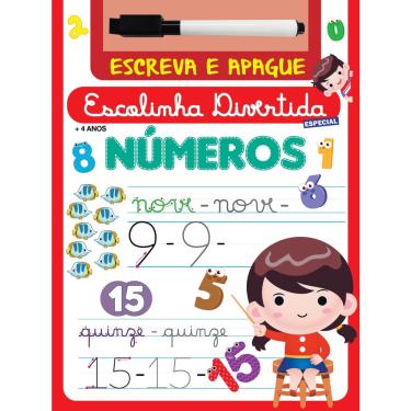Imagem de Livro - Série Escolinha Divertida Especial - Números: Números 2° Ed.