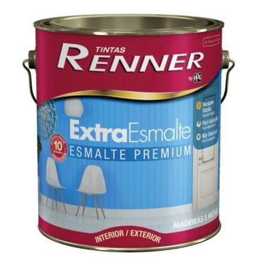 Imagem de Tinta Extra Esmalte Verde Colonial (1155) 3,6 Litros Renner