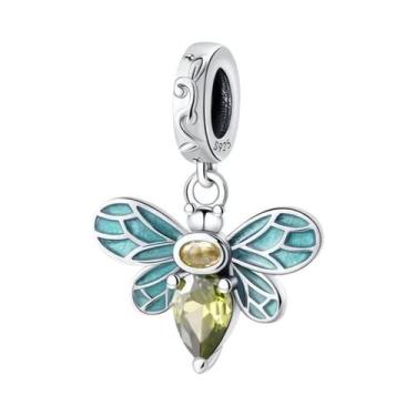 Imagem de Pingentes De Trevo De Quatro Folhas Verde, Abacate E Cacto Em Prata 92