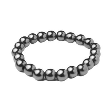 Imagem de Pulseira De Terapia Magnética De Pedra Natural Olho De Tigre De Dupla 