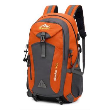 Imagem de Mochila 40L Impermeável para Trilha Caminhada Viagem Camping Nylon Lev
