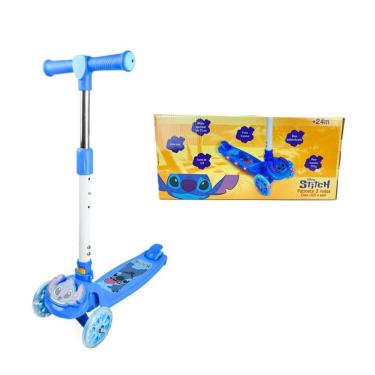 Imagem de Patinete Com Luz e Som Stitch - Brink Center