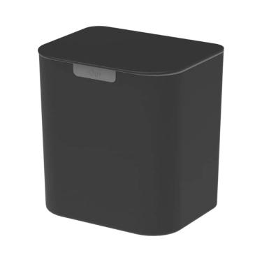 Imagem de Lixeira de Bancada e Parede Liv - 5 Litros - Preto - Ou