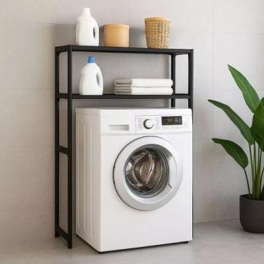 Imagem de Prateleira Rack Suporte Eletrodomésticos Tanquinho Secadora Base Organ