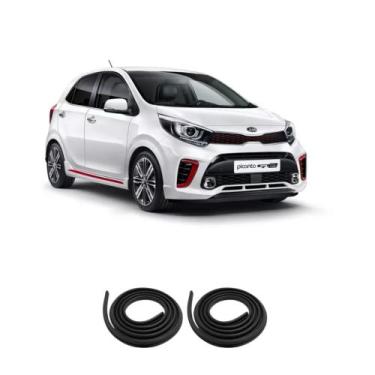 Imagem de Kit Borracha Vedação 2 Portas Traseira Picanto GI/GII 2006 à 2018 - se