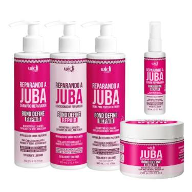 Imagem de Kit Widi Care Juba Bond Repair com 5 produtos