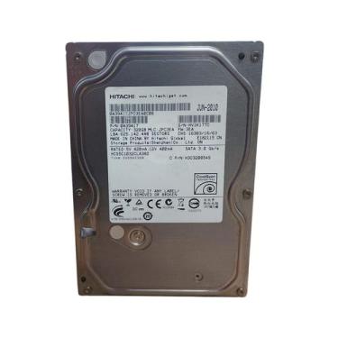 Imagem de Hd 320gb Hitachi Hcs5c1032cla382 Sata 3.5 Para Dvr E Desktop Prateado 