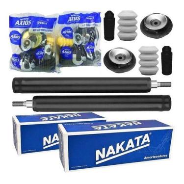 Imagem de Par amortecedor c/kit dianteiro gol saveiro parati g2 bola - NAKATA AX