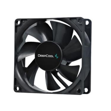 Imagem de Cooler Fan DeepCool XFAN 80 Molex 80mm Preto - DP-FDC-XF80