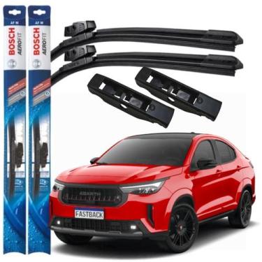 Imagem de Palheta Fastback 2023 2024 2025 Par Limpador Para Brisa Bosch Original