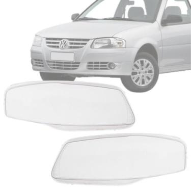 Imagem de Lente lisa acrilico farol gol g4 2006 a 2008 lado direito - BBS