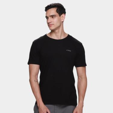 Imagem de Camiseta Forum VI Casual Masculina, Preto, GG