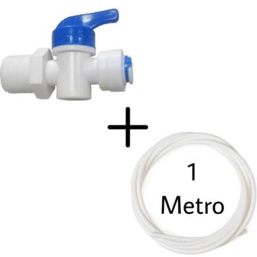 Imagem de Adaptador Conexão Filtro Purificador de Água com Mangueira 1 Metro - B