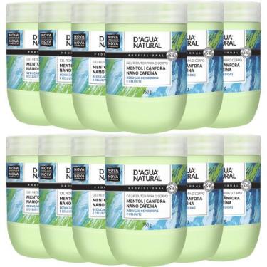 Imagem de 12UN Gel Corporal Crioterapia Cafeina 750g D'agua natural - D'Água Nat