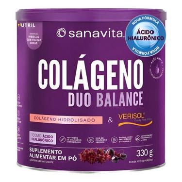 Imagem de Colágeno Duo Balance Verisol Hidrolisado Sanavita SABOR:HIBISCUS COM F