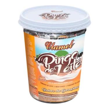 Imagem de Doce Clamel Pingo de Leite Pote c/50
