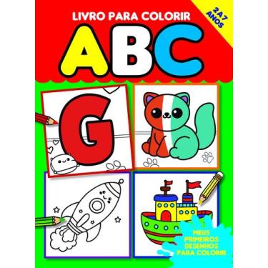 Imagem de Livro - Livro para Colorir ABC