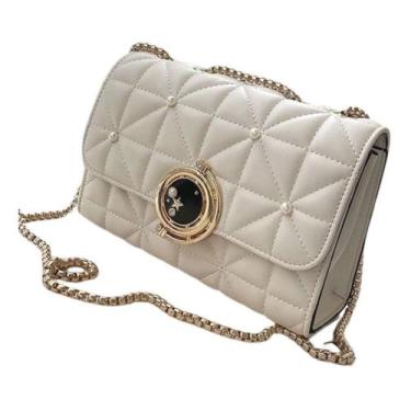Imagem de Bolsa Feminina Pequena Transversal Metalassê Tendencia Lançamento - Sh