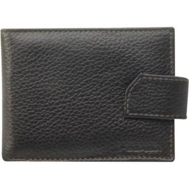Imagem de Carteira Masculina Pegada em Couro Ca003126-19, Café, UN