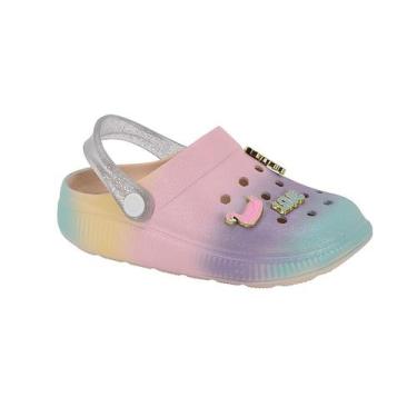 Imagem de Babuche Clog Infantil Molekinha Menina Leve Confortável 2591.408, 33/3