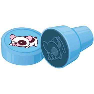 Imagem de Carimbo Pedagógico Cis Stamp Linha Pets - Display Com 24 Unidades