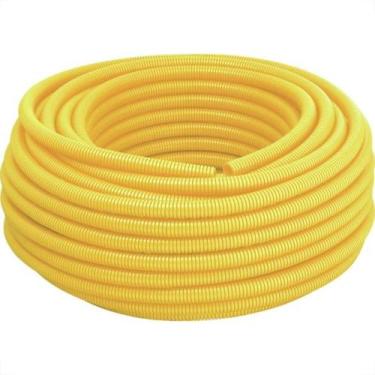 Imagem de Conduite Corrugado Amarelo Tigre 3/4X50M *25Mm
