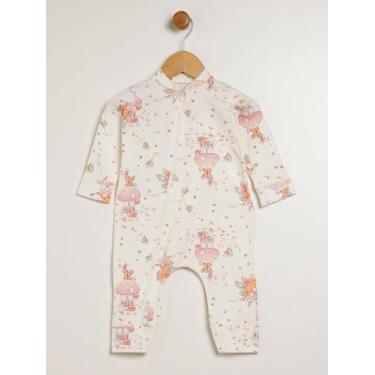 Imagem de Macacão Infantil Para Bebê - OFF WHITE - Elian, Off white, G