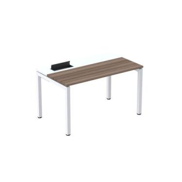Imagem de Escrivaninha Mesa Escritório Plataforma para 1 Pessoa com Caixa de Tom