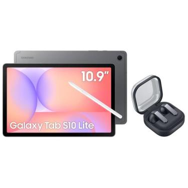 Imagem de Tablet Samsung Galaxy Tab S10 Lite Caneta e Capa - Wi-Fi + Fone de Ouv