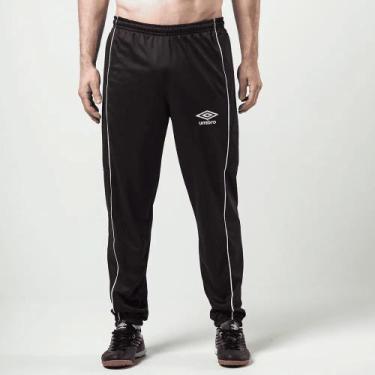 Imagem de Calça Goleiro Shelter Umbro Masculina, Preto, P, Masculino