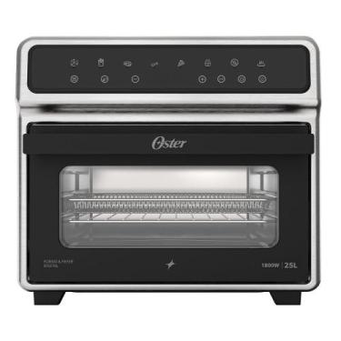 Imagem de Forno e Fryer Oster com 25 Litros de Capacidade Inox e Preto - OFOR270