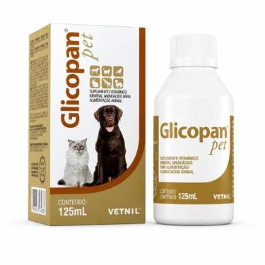 Imagem de Glicopan Pet 125ml Vetnil Suplemento Vitamínico com Aminoácidos Comple