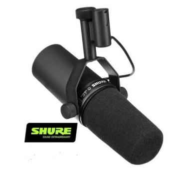 Imagem de Microfone dinâmico vocal para estúdio Shuree SM7B cor preto - Litech I