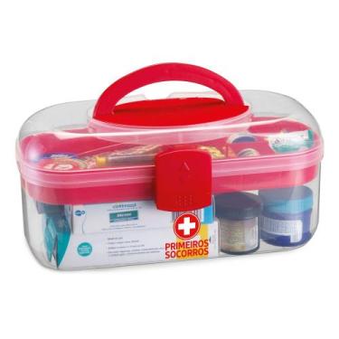 Imagem de Caixa Emergência plástica organizadora Maleta trava - Malaysia Collect