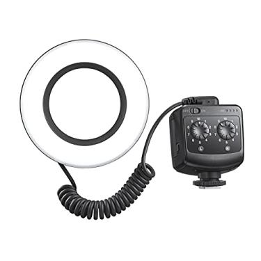 Imagem de fantaxi RING72 Macro LED Video Light Fotografia Profissional Luz de Preenchimento 72PCS LED Beads Temperatura de Cor 5600K 10 Níveis de Brilho Ajustável com Anel Adaptador 49mm-77mm para Câmera Macro