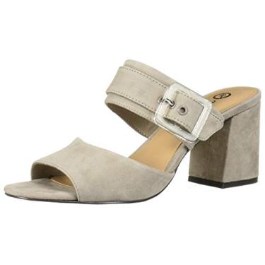 Imagem de Bella Vita Sandália feminina Tory Dress Mule, Couro de camurça, 6 Narrow