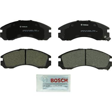 Imagem de BOSCH BC530 QuietCast Conjunto de pastilhas de freio a disco de cerâmica premium – Compatível com Dodge Stealth; Eagle Talon; Mitsubishi 3000GT, Diamante, Eclipse, Galant, Montero, Outlander; Plymouth