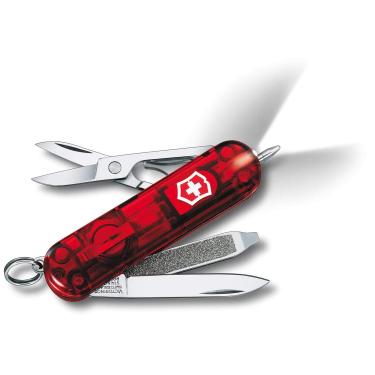 Imagem de Canivete Victorinox Signature Lite, Vermelho Translúcido, 7 funções
