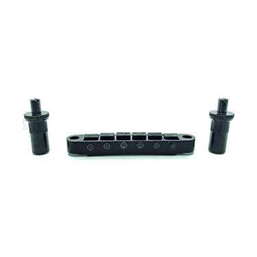 Imagem de Ponte fixa guitarra Gotoh GE103B-T Black Preto Tune-o-matic