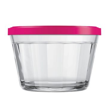 Imagem de Kit Pote Copo Americano C/Tampa Cor Sortida 150ml Nadir 1Un