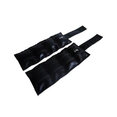 Imagem de Par de Caneleiras Tornozeleira Academia Ginástica 2,0kg