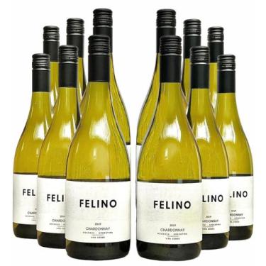 Imagem de Vinho Felino Chardonnay  Kit Com 12 Garrafas  Oferta - Viña Cobos