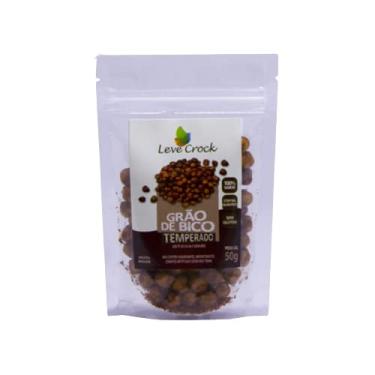 Imagem de Kit 2X: Grão de Bico Temperado Sem Glúten Leve Crock 50g