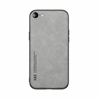 Imagem de Kepuch Silklike Capa para iPhone 7/8 - Case Placa de Metal Embutida para iPhone 7/8 - Cinza