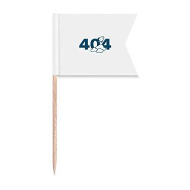 Imagem de Cloud Plane Universe Error - Bandeiras de palito de dentes para marcação de rotulagem para bolo de festa, prato de queijo